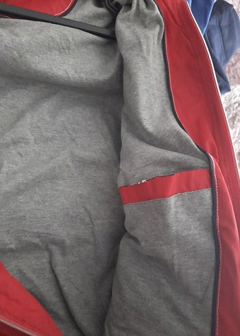 Kırmızı Fermuarlı Erkek Ceket - Görsel 4