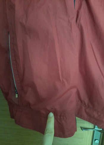 Kırmızı Fermuarlı Erkek Ceket - Görsel 2