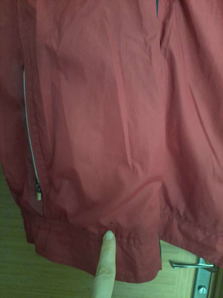 Kırmızı Fermuarlı Erkek Ceket - Görsel 2