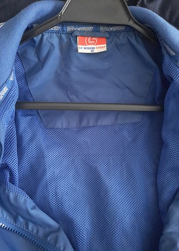 Mavi Erkek Spor Rüzgarlık Fermuarlı - Görsel 5