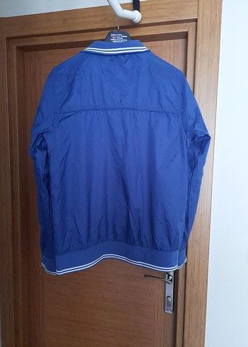 Mavi Erkek Spor Rüzgarlık Fermuarlı - Görsel 3