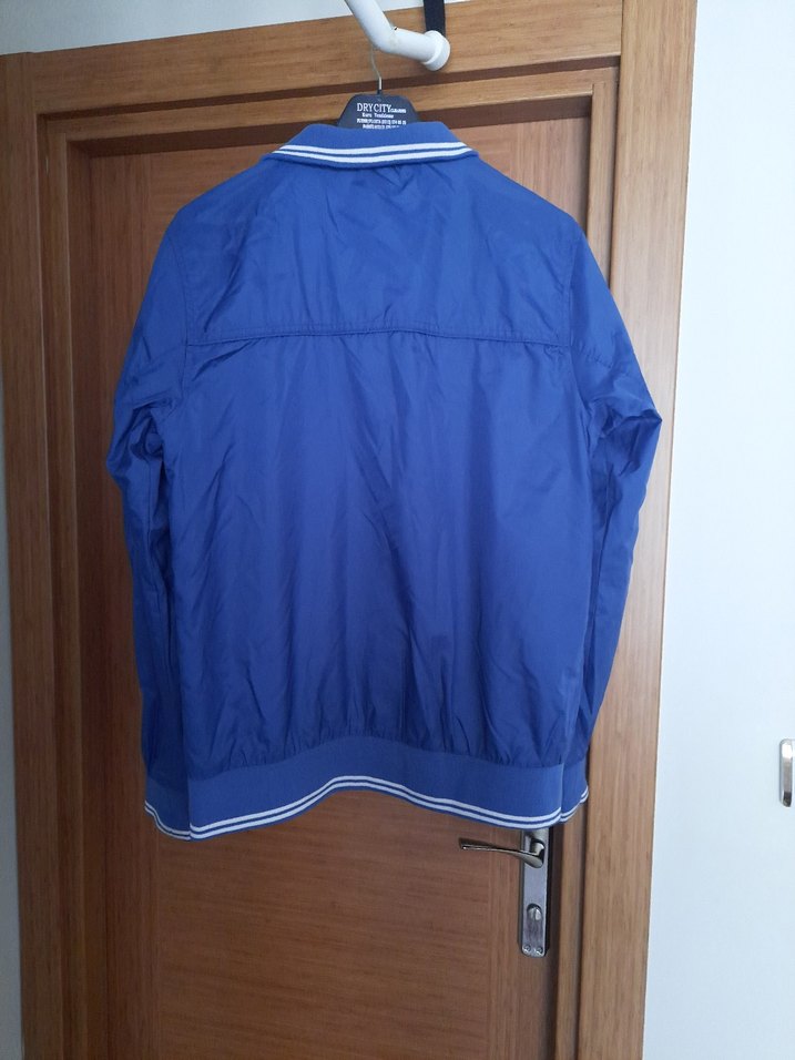 Mavi Erkek Spor Rüzgarlık Fermuarlı - Görsel 3