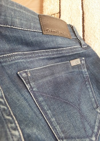 Calvin Klein Kadın Lacivert Calvin Klein Jean Pantolon