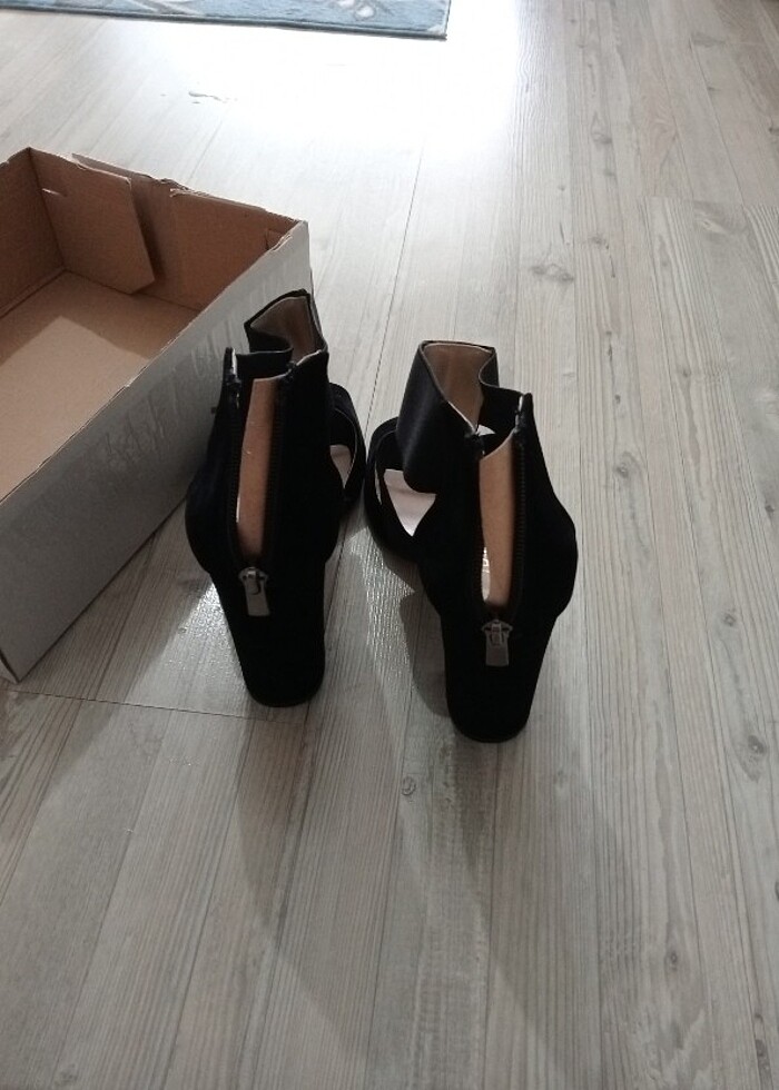 Hiç kullanilmadi Sıfır platform topuklu - Görsel 2