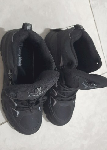 Siyah Outdoor Erkek Botları Velcro Detaylı - Görsel 2