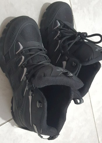 Siyah Outdoor Erkek Botları Velcro Detaylı - Görsel 4