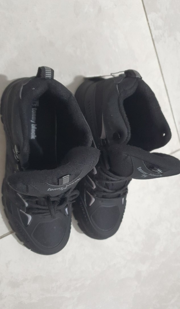 Siyah Outdoor Erkek Botları Velcro Detaylı - Görsel 2