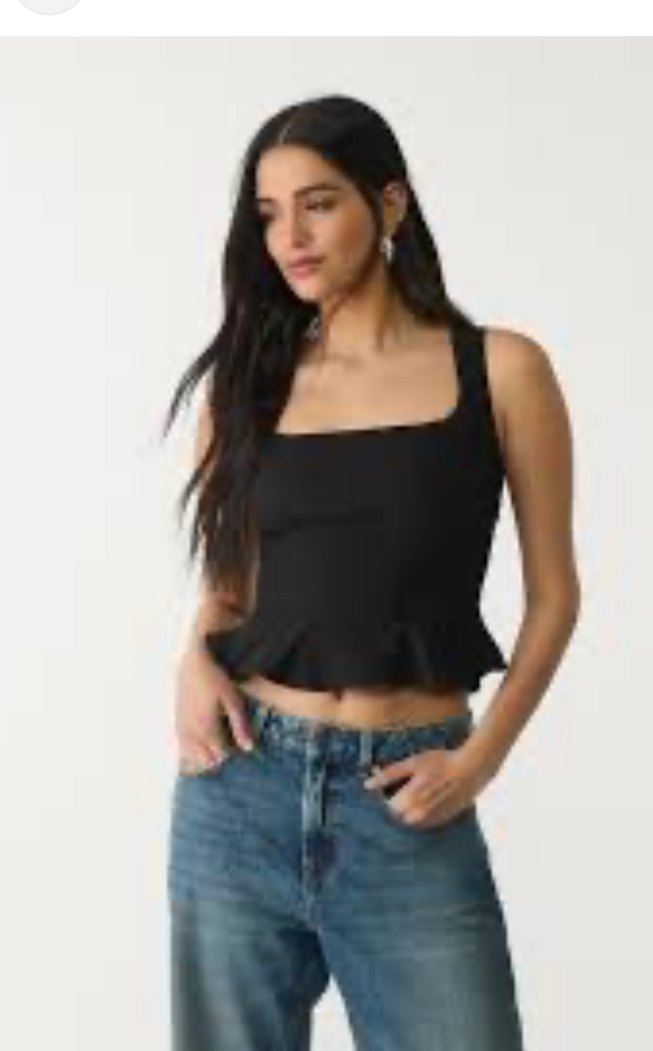 PEPLUM KORSE TOP STRADİVARİUS — görsel 2/3