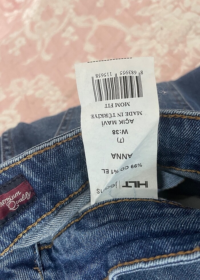 Mavi kot jean - Görsel 2