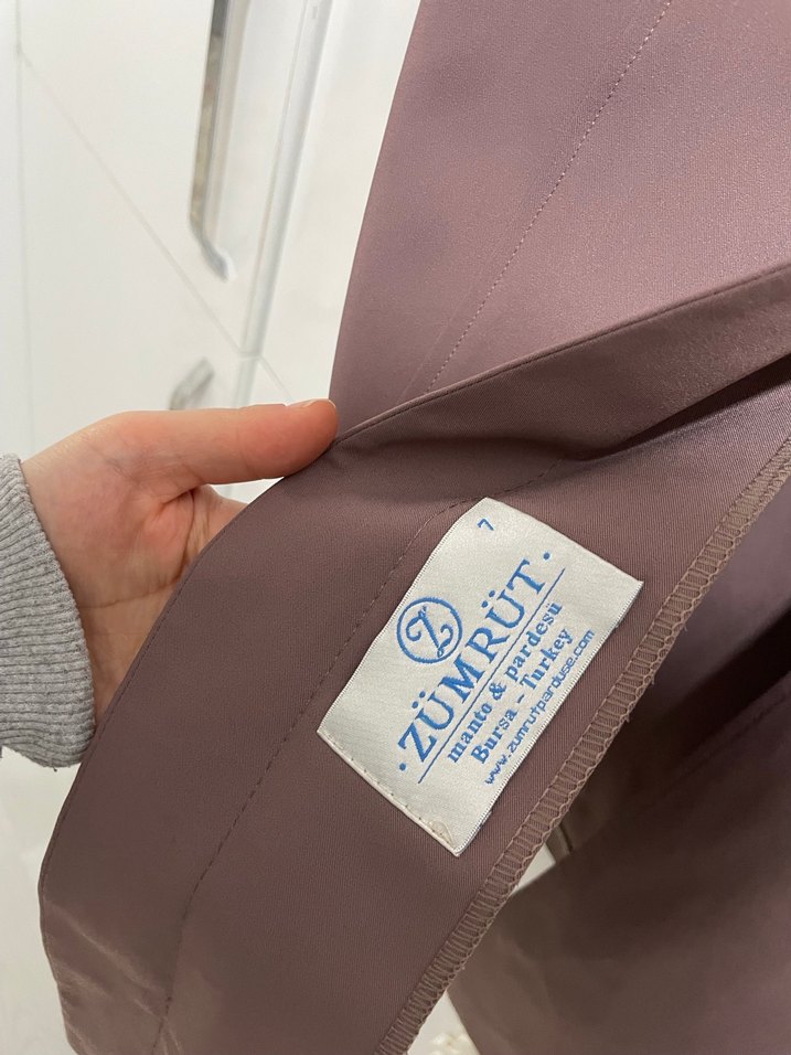 Düğmeli Uzun Kadın Trençkot - Görsel 5