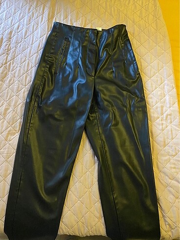 Zara Zara Deri Pantolon