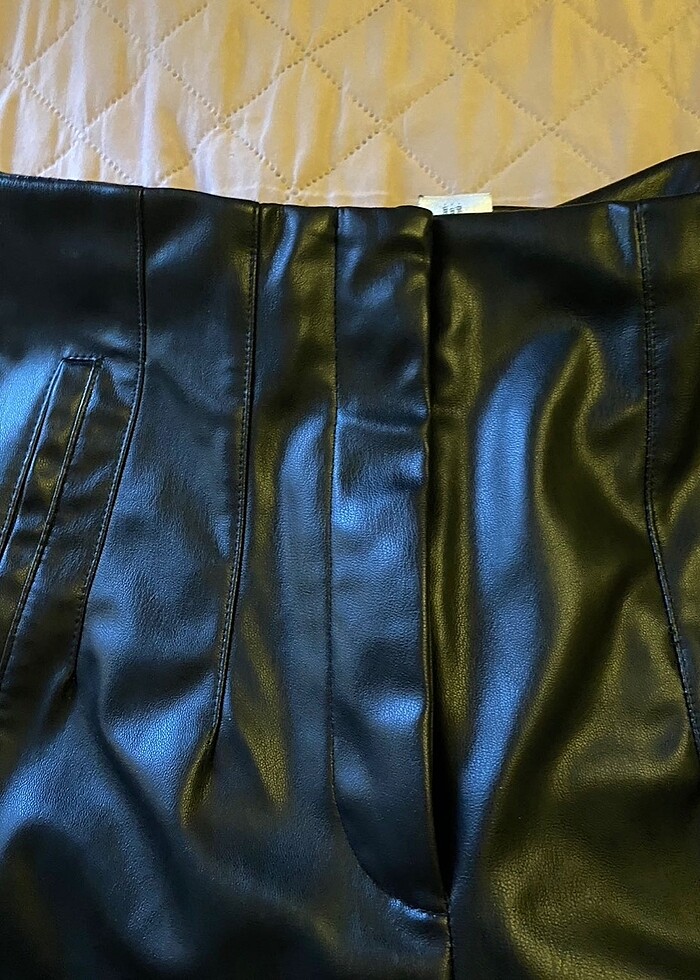 Zara Deri Pantolon - Görsel 3