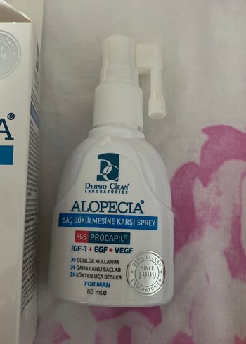 Dermo Clean Alopecia Saç Dökülmesine Karşı Sprey 60 ml - Görsel 2