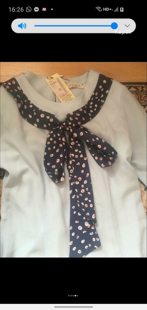 Doque Bebek Mavisi Uzun Elbise - Görsel 2