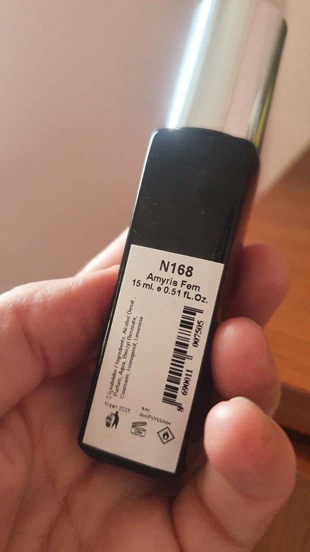 N168 Kadın Parfümü 15 ml muscent - Görsel 2