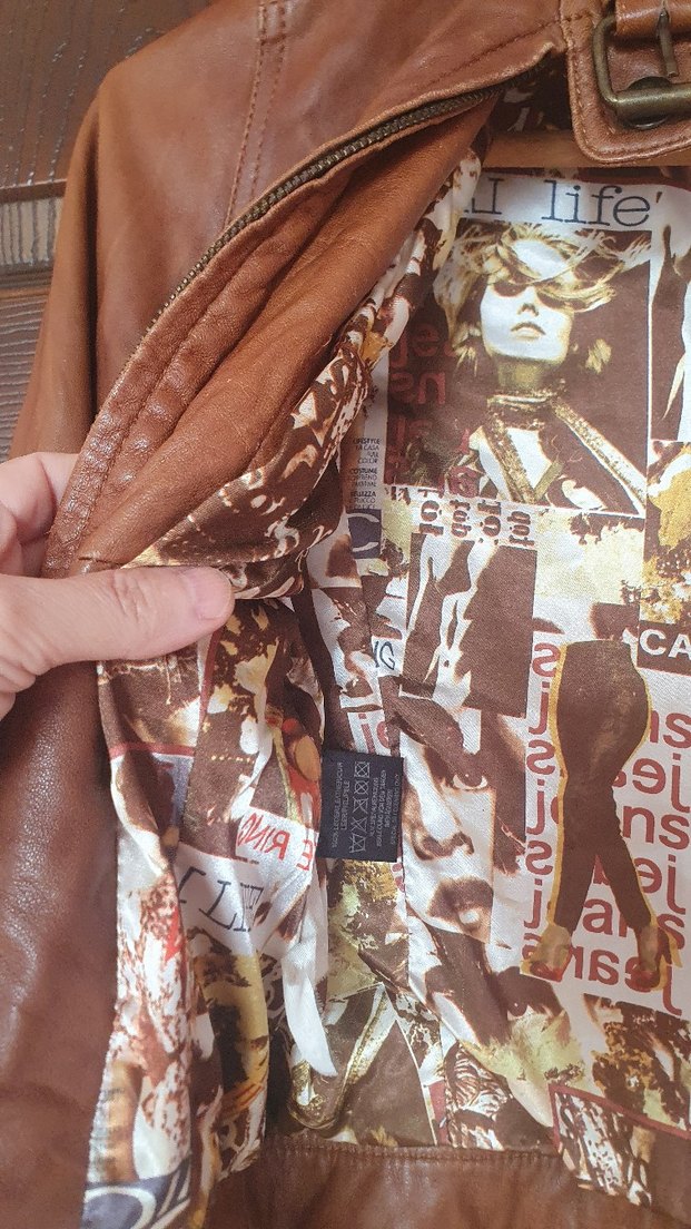 Derimod marka orjinal %100 deri kısa kadın ceket. - Görsel 3