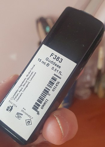 F383 Kadın Parfümü 15 ml muscent Burberry Goddess muadili - Görsel 4