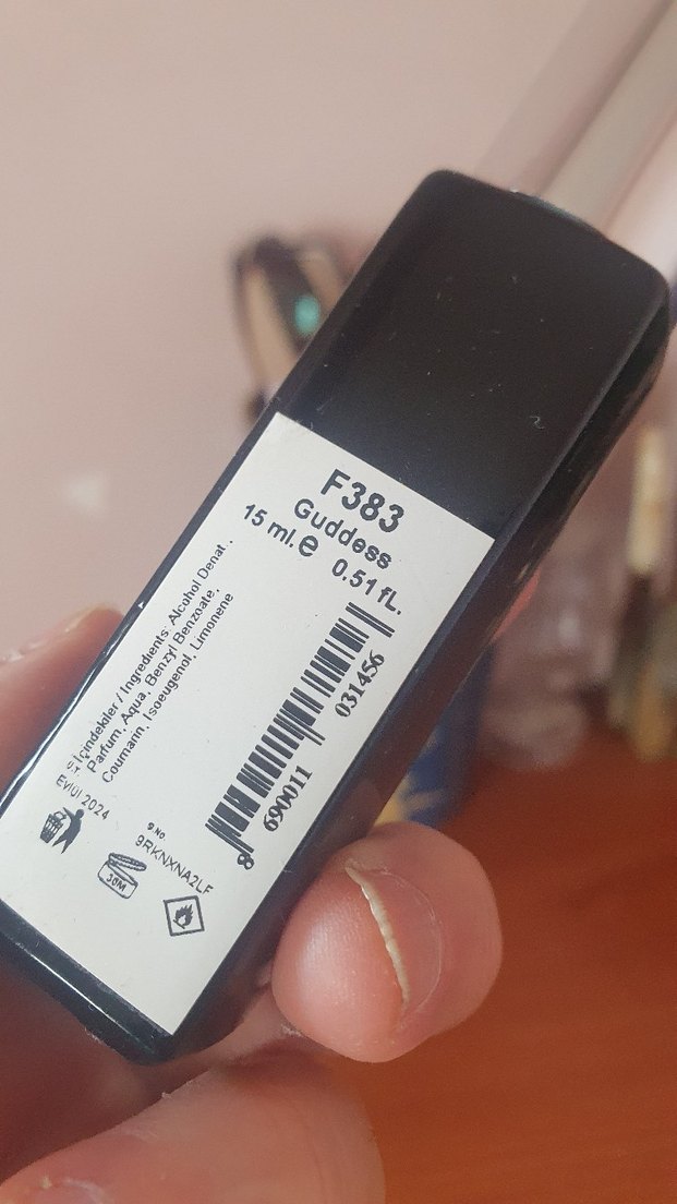 F383 Kadın Parfümü 15 ml muscent  Burberry Goddess muadili - Görsel 4