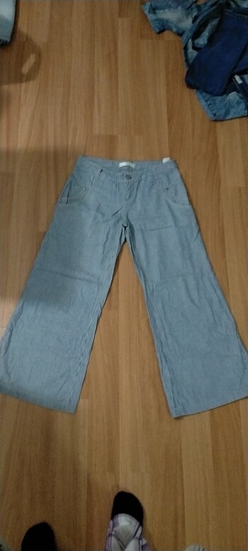 Batik Jean bol kot pantolon