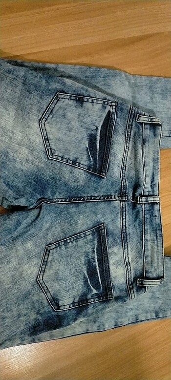 36 Beden mavi Renk Jean kot pantolon 