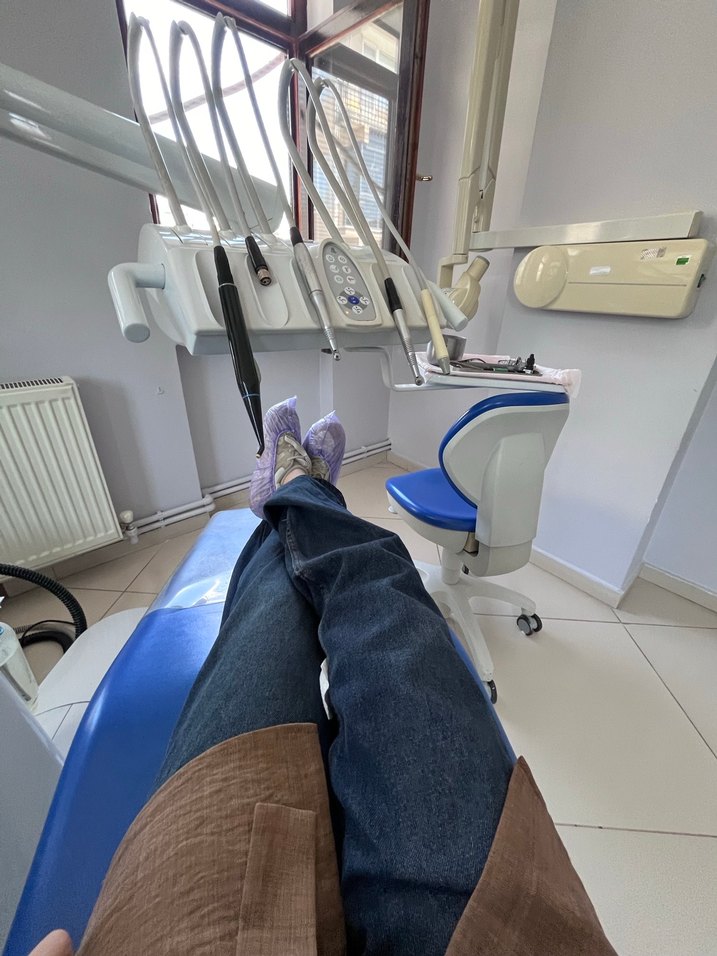 Kadın Lacivert Bol Kesim Kot Pantolon - Görsel 3