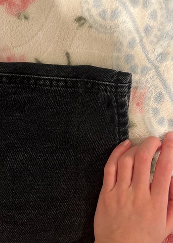 siyah Kadın Denim Kot Pantolon - Görsel 4