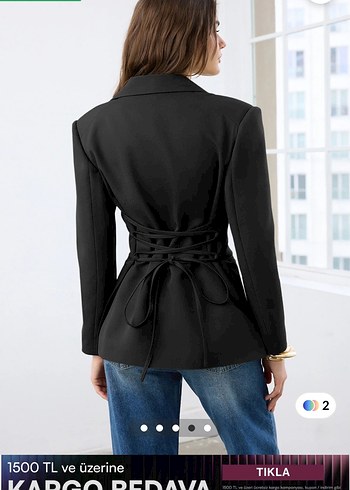 blazer ceket - Görsel 2