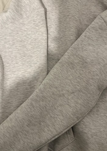 gri oversize sweatshirt - Görsel 2