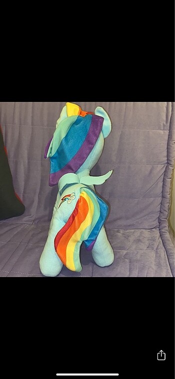  Beden Lisanslı pony rainbow dash