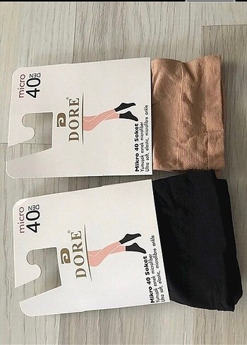universal Beden İpek Görünümlü Çorap 2 Adet