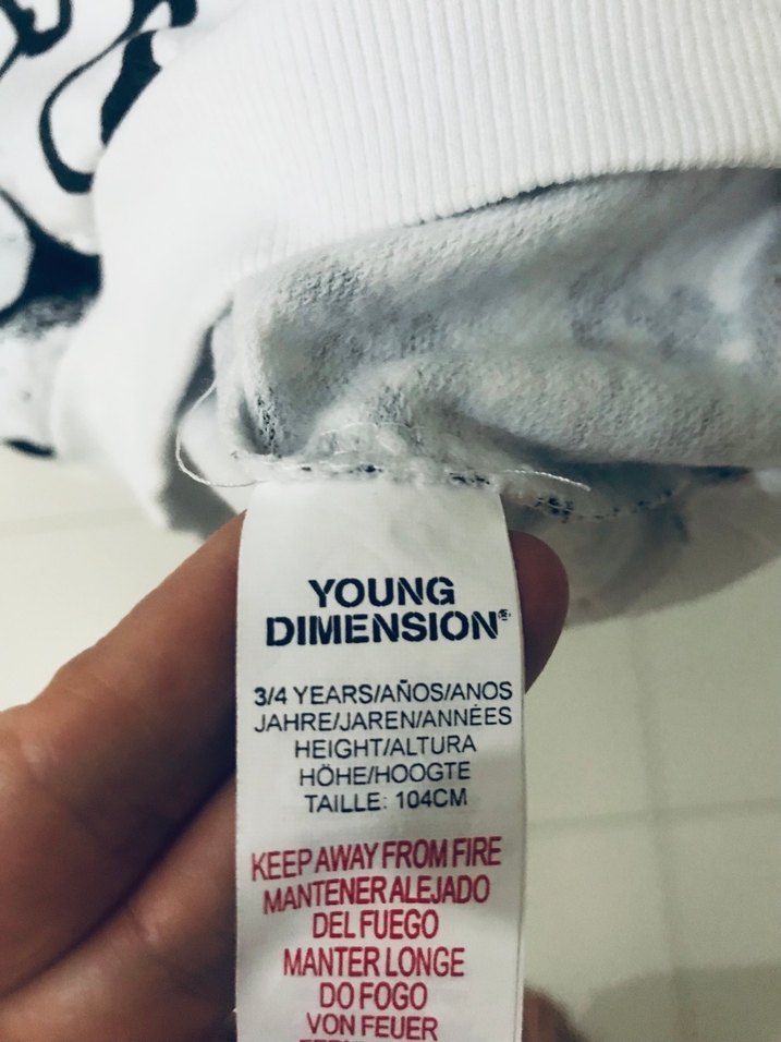 Disney Beyaz Baskılı Uzun Kollu Sweatshirt Unisx - Görsel 5