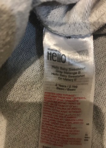 Erkek Çocuk Gri Baskılı Sweatshirt - Görsel 5