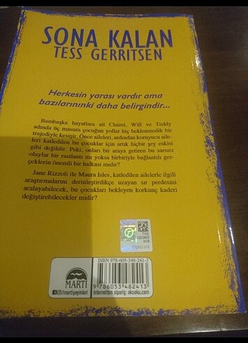 Sona Kalan Tess Gerritsen