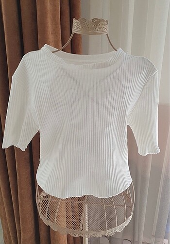 universal Beden Crop Bluz
