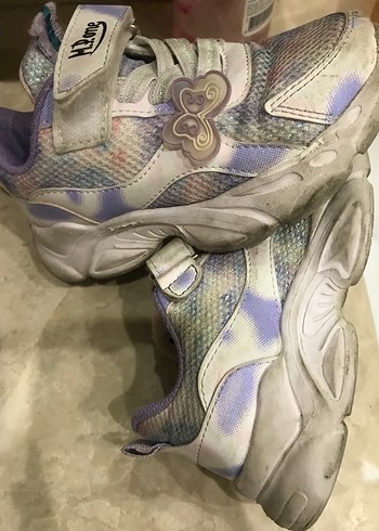 Kız Çocuk Renkli Spor Ayakkabı - Görsel 2