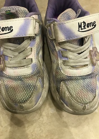 Kız Çocuk Renkli Spor Ayakkabı - Görsel 6