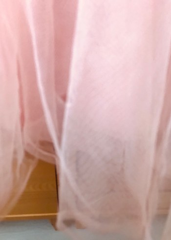 Breeze Kız Çocuk Pembe Nakışlı Dantel Elbise