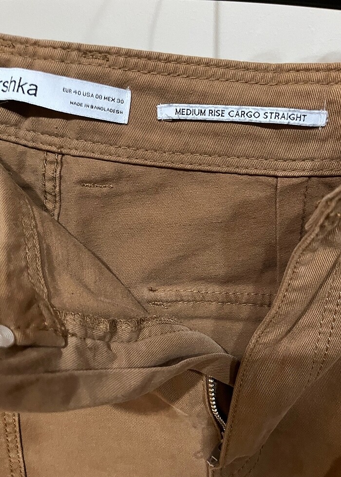 BERSHKA kargo pantolon - Görsel 3