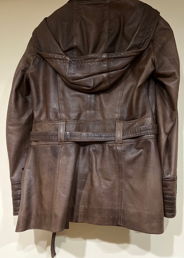 DERİMİX gerçek deri mont - Görsel 2