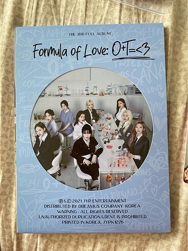 Twice Albüm (Formula Of Love)
