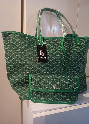 Beden yeşil Renk Goyard büyük boy çanta