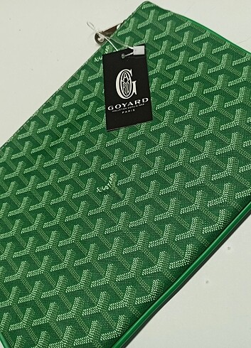 Beden yeşil Renk GOYARD CLUTCH çanta