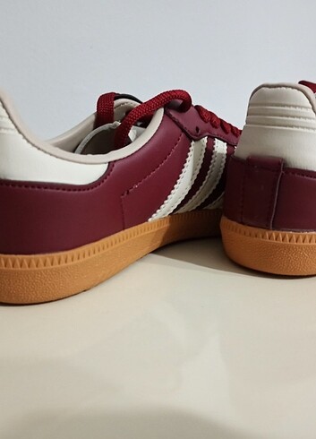 39 Beden bordo Renk Adidas samba ayakkabı