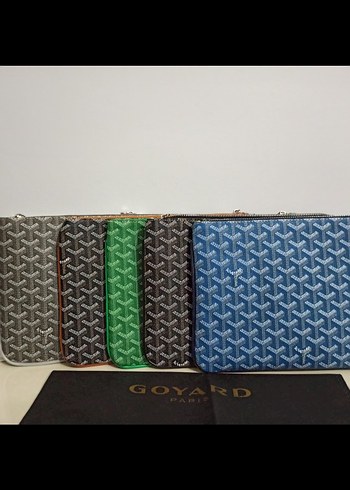 Maison Goyard Gri Kadın Clutch Çanta