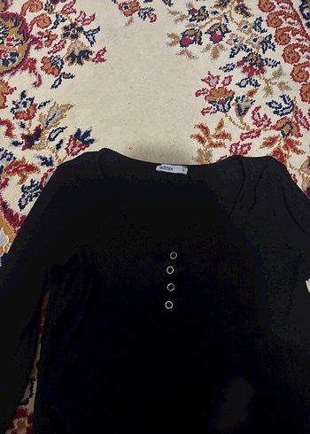Addax Düğmeli Crop Bluz