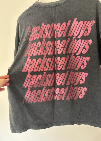 Backstreet Boys baskılı T-shirt - Görsel 4
