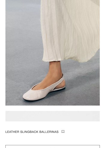 Zara kuzu derisi babet - Görsel 8