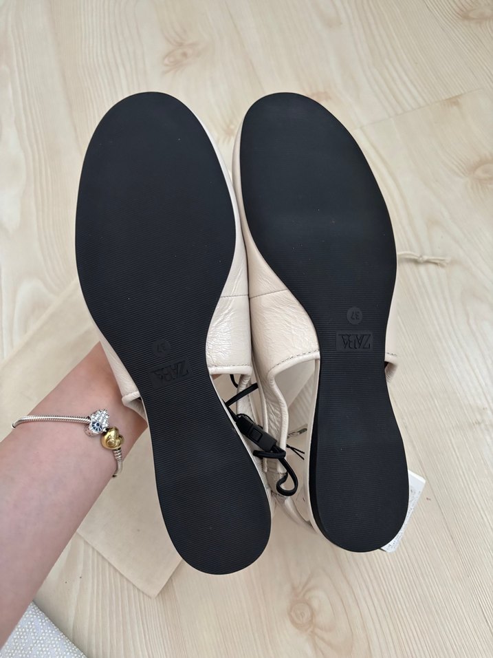 Zara kuzu derisi babet - Görsel 4