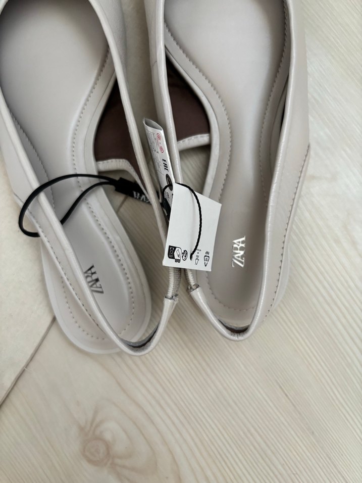 Zara kuzu derisi babet - Görsel 3