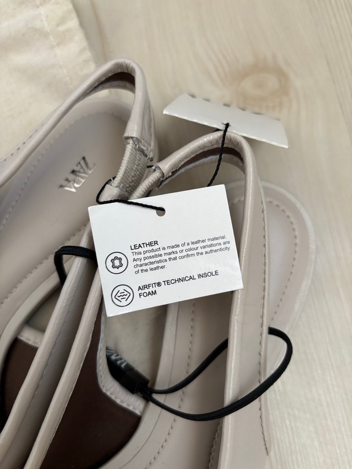 Zara kuzu derisi babet - Görsel 2